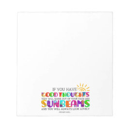 Bloco De Notas Se Tiver Boas Ideias Eles Irão Brilhar