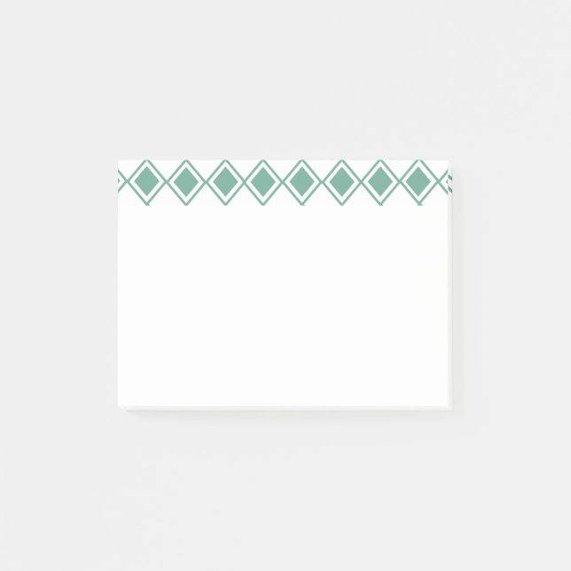 Bloco De Notas Seafoam Harlequin (Frente)