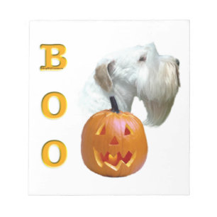 Bloco De Notas Sealyham Terrier Boo