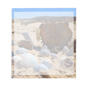 Bloco De Notas Seashells on the Beach por Shirley Taylor