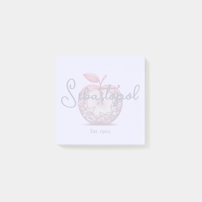 Bloco De Notas Sebastopol California Gravenstein Apple Fair (Frente)