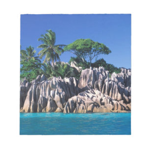 Bloco De Notas Seicheles. Ilot St. Pierre (perto de Praslin
