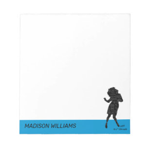 Bloco De Notas Seinfeld Elaine Dance Silhouette
