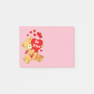 Bloco De Notas Seja Meu Urso De Teddy