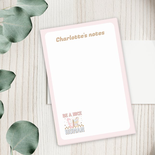 Bloco De Notas Seja Um Bom Motivador Humano Dizendo Boas Vibas (Criador carregado)