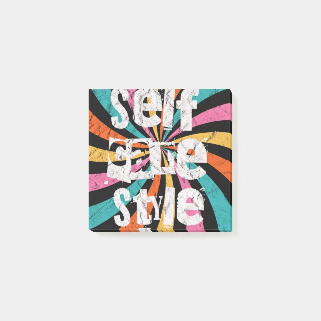 Bloco De Notas selfcare style, mental health matters (Frente)