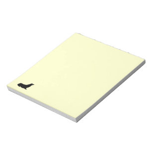 Bloco de notas - Selo em silhueta