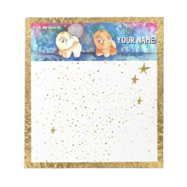 Bloco De Notas SENHORA MOON Cãozinho