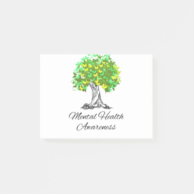 Bloco De Notas Sensibilização para a saúde mental (Frente)