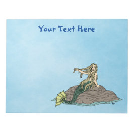 Bloco De Notas Sereia em Rocks