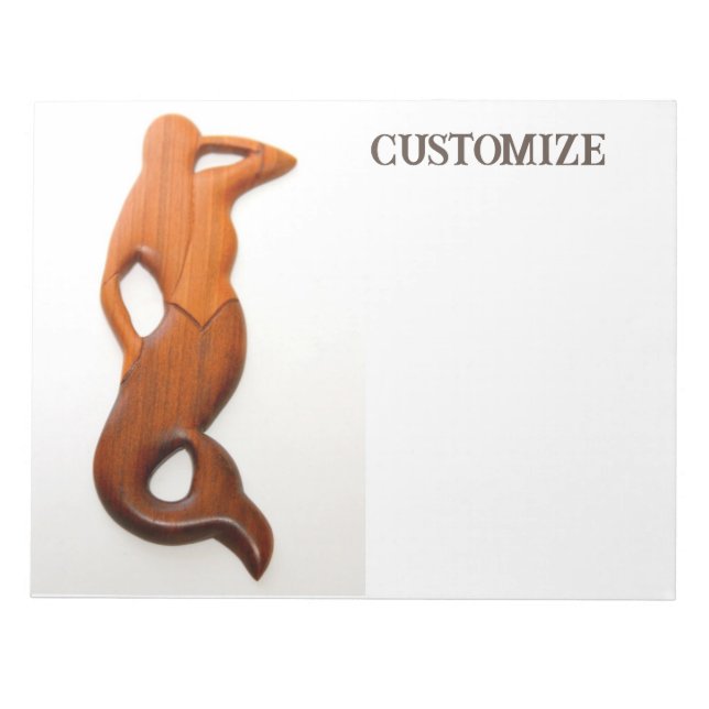 Bloco De Notas sereia tan lookout (Frente)