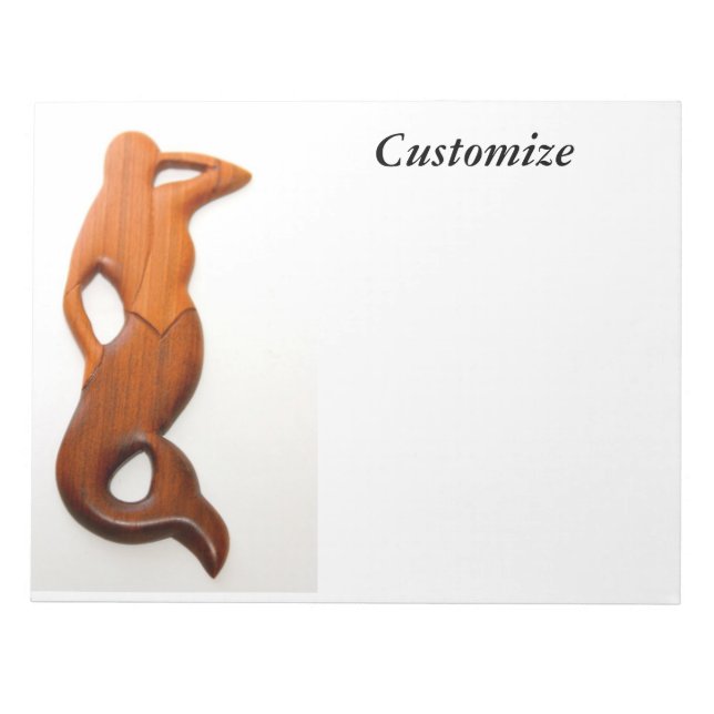 Bloco De Notas sereia tan lookout (Frente)