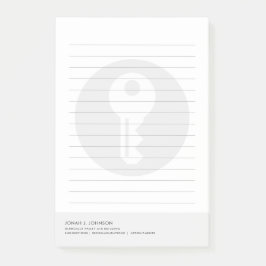 Bloco De Notas Serralheiro & Fabricante Personalizável Linhado