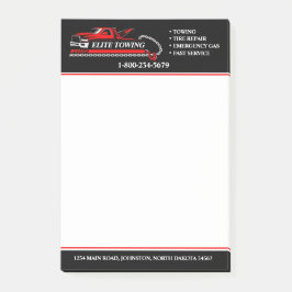 Bloco De Notas Serviço de reboque profissional