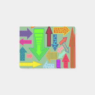 Bloco De Notas Setas