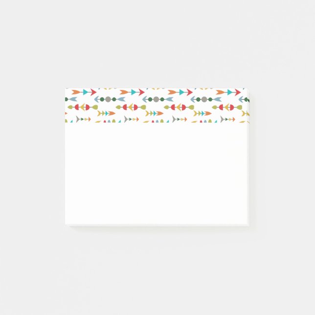 Bloco De Notas Setas Coloridas (Frente)