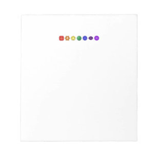 Bloco De Notas Sete Chakras horizontal