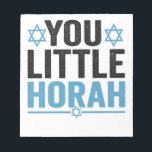 Bloco De Notas Seu Pequeno Horah Hanukkah Engraçado Judeu Dizendo<br><div class="desc">chanukah, menorah, hanukkah, dreidel, jedesejo, Chrismukkah, feriado, horah, natal, </div>