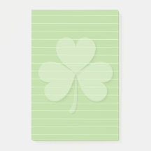 Shamrock com linhas retidas