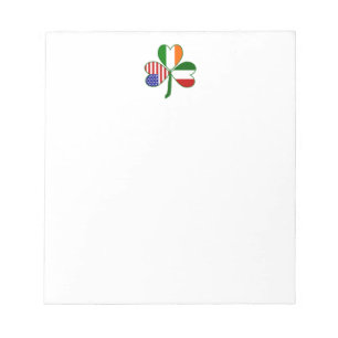 Bloco De Notas Shamrock italiano