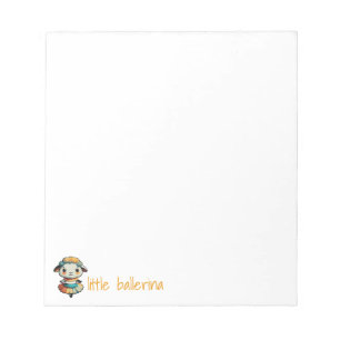Bloco De Notas Sheep Ballerina