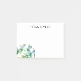 Bloco De Notas Shell de Ostras de Aquarela Personalizado