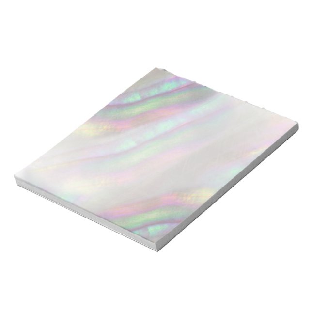 Bloco De Notas shell iridescente simulado (Invertido)