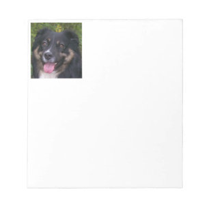 Bloco De Notas Shepherd Black Tri Americano Miniatura