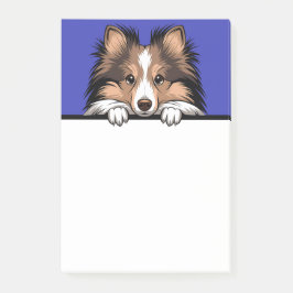 Bloco De Notas Shetland Sheepdog Sheltie Puppy Dog Lover Gifts