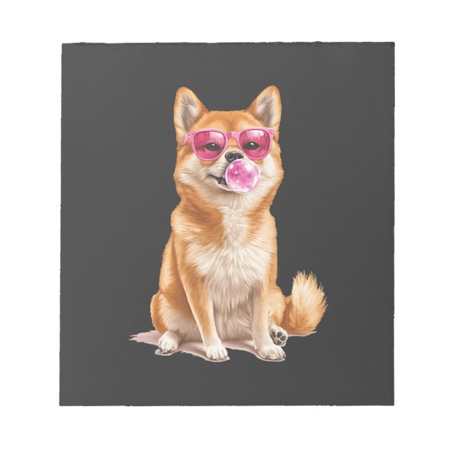 Bloco De Notas Shiba Inu    (Frente)