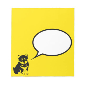 Bloco De Notas Shiba Inu Chinês Cachorro Ano de Aniversário