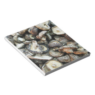 Bloco De Notas Shiitake Mushrooms