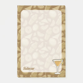 Bloco De Notas Sidecar Cocktail