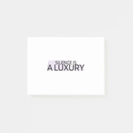 Bloco De Notas Silence is a Luxury Minimalist Post-it® Notes