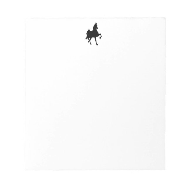 Bloco De Notas Silhouette de Saddlepura (Frente)