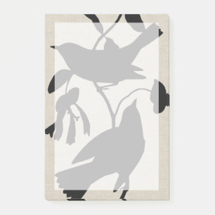 Bloco De Notas Silhueta Audubon IV