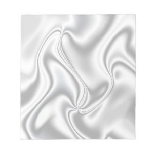 Bloco De Notas Silver Satin