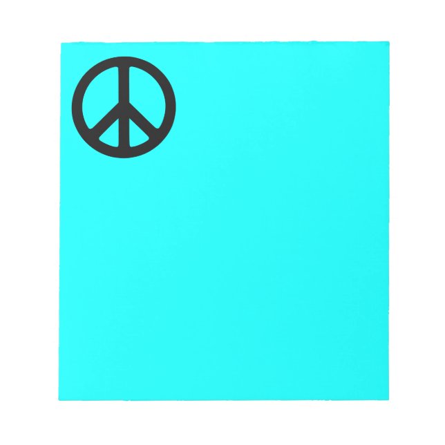 Bloco de Notas Símbolo da Paz (Frente)