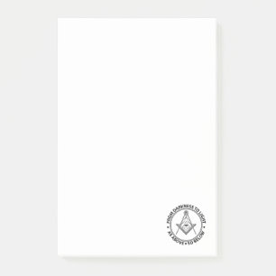 Bloco De Notas Símbolo de maçonaria