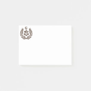 Bloco De Notas Símbolo de maçonaria
