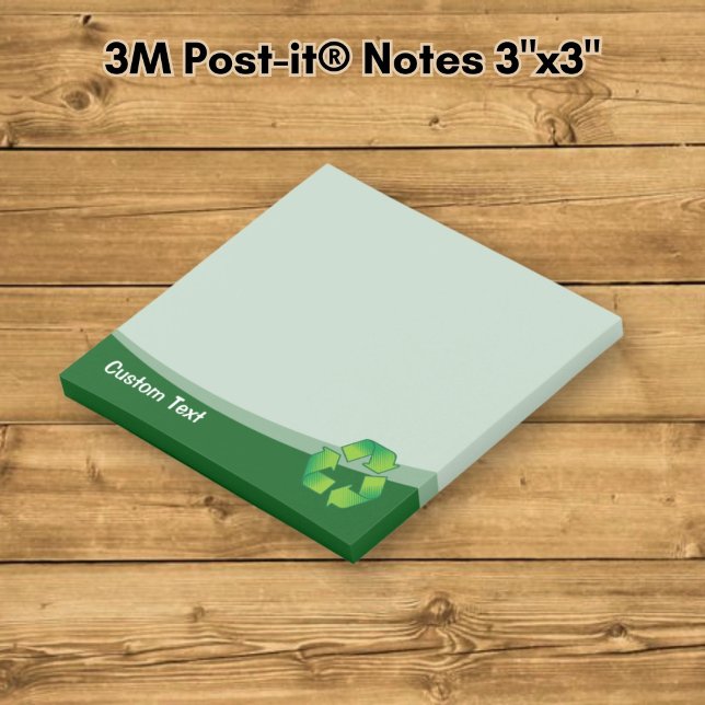 Bloco De Notas Símbolo de Reciclagem (Criador carregado)