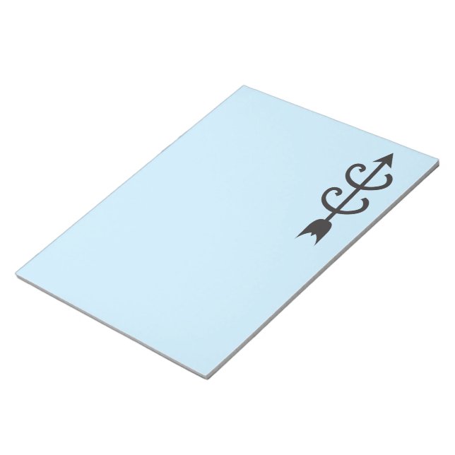 Bloco De Notas Símbolo de seta entre países (Inclinado)