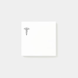 Bloco De Notas Símbolo médico de Caduceus