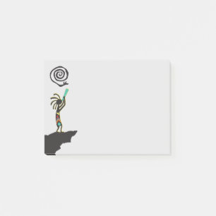 Bloco De Notas Símbolo Spiral Cobra Kokopelli Notas