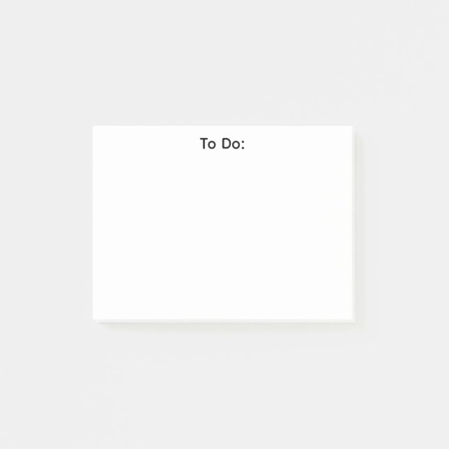 Bloco De Notas Simple To Do List - Notes (Frente)