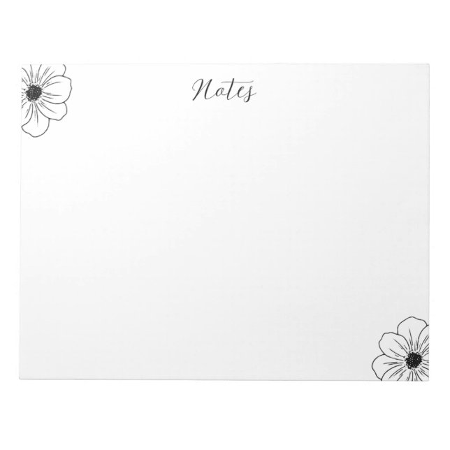 Bloco de notas simples (Frente)