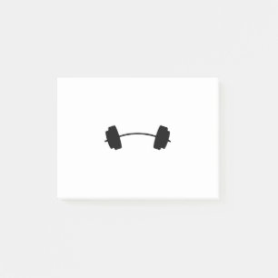 Bloco De Notas Simples Black Barbell