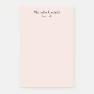 Bloco De Notas Simples clássico exclusivo profissional