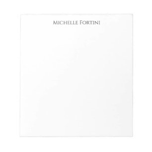 Bloco De Notas Simples e elegante minimalista