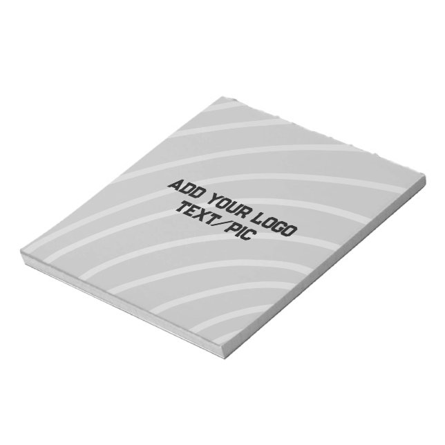 Bloco De Notas simples minimal personalizado aquarela adicionar l (Invertido)